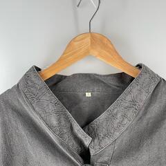 ノーブランド  ジャケット グレー メンズ L【古着】【中古】の画像