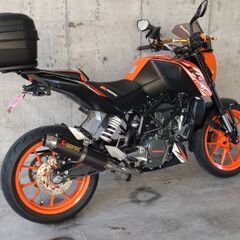 KTM duke125 ABS 2016年最終型　新車登録2018年の画像