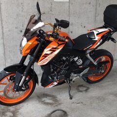 KTM duke125 ABS 2016年最終型　新車登録2018年の画像