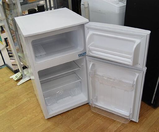 冷蔵庫 2ドア 85L 2025年製 YRZ-C09MW YAMADA SELECT ホワイト 動作確認済み キッチン 家電 ヤマダセレクト   札幌市 清田区 平岡
