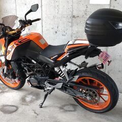 KTM duke125 ABS 2016年最終型　新車登録2018年の画像