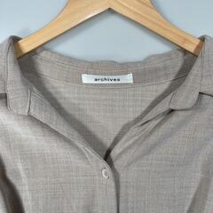 archives アルシーヴ コート ポリエステル レディース【古着】【中古】の画像