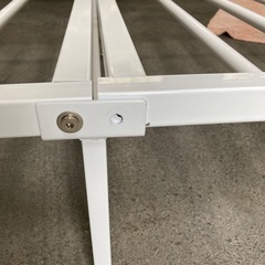 パイプベッドフレーム　美品の画像