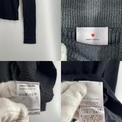 merry jenny メリージェニー 長袖ニット レーヨン ブラック レディース F【古着】【中古】の画像