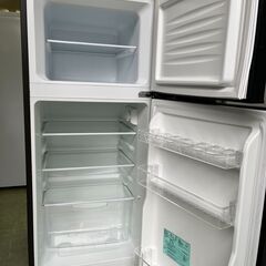 【リサイクルショップ ピカソ 小松原】🧊✨Haier 冷凍冷蔵庫【2017年製／JR-N121A／121L／ブラック】✨🧊★5434★の画像