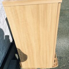 JM20458K) キッチンボード＜幅：約80cm 高さ：約95cm 奥行：約45cm＞中古品【取りに来られる方限定】　 の画像