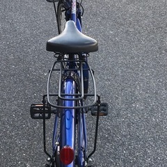 ジモティ割引有★【ジャングルジャングル岸和田店】自転車　ママチャリ　27インチ　ネイビー　南大阪 岸和田市 貝塚市 泉佐野市 和泉市 忠岡町 熊取町の画像