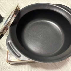 フチ付き卓上鍋21cm
の画像