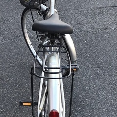 ジモティ割引有★【ジャングルジャングル岸和田店】自転車　ママチャリ　26インチ　シルバー　南大阪 岸和田市 貝塚市 泉佐野市 和泉市 忠岡町 熊取町の画像