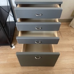 ☆ デスク（ワゴン）☆ グレーの画像