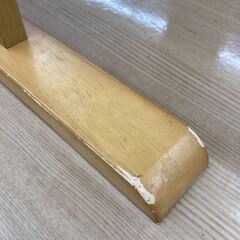 A-597【リユースのサカイ野々市店】ジモティ来店特価‼ ダイニングセット ２人用 木製 木目調 ブラウン クリーニング済みの画像