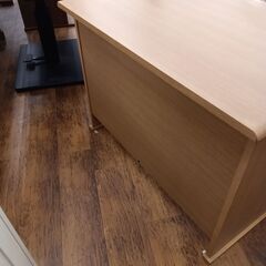 ★リユースのサカイ水戸店★  学習机 レッドライトブラウン H75×D68.5×W100 クリーニング済み MT6347の画像