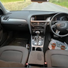 アウディA4！2.0TFSI！5万キロ代！ローダウン！アルミ！バックカメラ！の画像