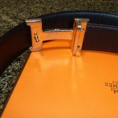 エルメスベルト　見たことありますか。バックルだけで５万、革部分で３万の画像