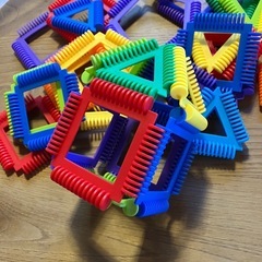 知育ブロックの画像