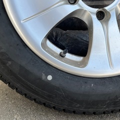 バリ山　ジムニー用 冬タイヤ 175/80R16 ブリヂストン製 アルミホイール付き 4本セット の画像