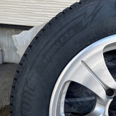バリ山　ジムニー用 冬タイヤ 175/80R16 ブリヂストン製 アルミホイール付き 4本セット の画像