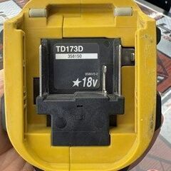 【引取限定】【中古】マキタ TD173DZ インパクトドライバ 18V 本体のみ 【ハンズクラフト宮崎新名爪店】の画像