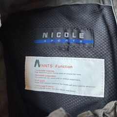 Ski wear　スキーウェア　elesse　エレッセ　 NICOLE SPORTS　二コル スポーツ　上下setの画像