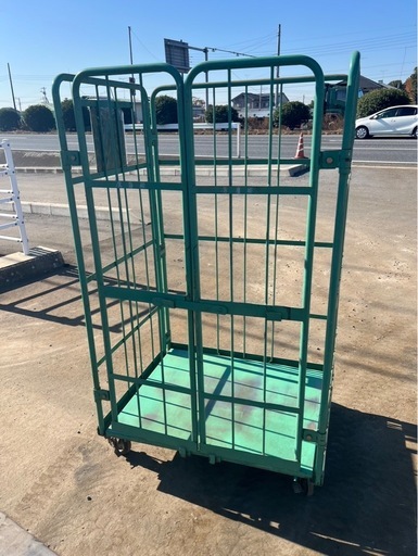 中古カゴ台車、業務用カゴ台車→3