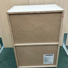 美品　コーナン　カラーBOX  収納家具　ホワイト　の画像