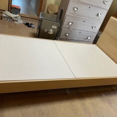 【美品✨】シングルベッドの画像
