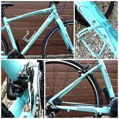 Bianchi　ビアンキ　C SPORT　クロスバイク　Lグリーンの画像