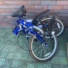 キャプテンスタッグ（CAPTAIN STAG）の折りたたみ自転車の画像