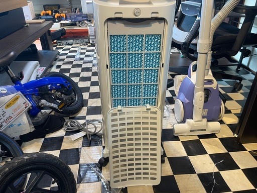 【リサイクルサービス八光】2025年製　シロカ　加湿付き温冷風扇 ホワイト SH-C252 [リモコン付き]