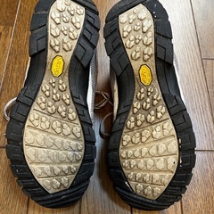 THE NORTH FACE トレッキングシューズ グレーの画像