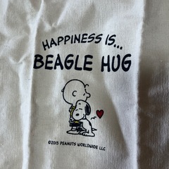 スヌーピートートバッグ&膝掛けの画像