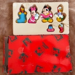 ミッキーフレンズ&プーさんクリスマスオーナメントセットの画像