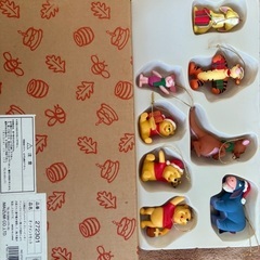 ミッキーフレンズ&プーさんクリスマスオーナメントセットの画像