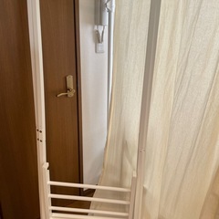 木製ハンガーラック ホワイトの画像