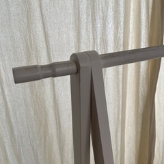 木製ハンガーラック ホワイトの画像