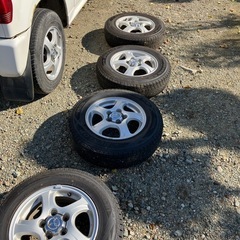 パジェロミニ スタッドレスタイヤの画像