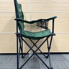 Coleman アームチェアIV(グリーン) 170-7684 折りたたみチェア 椅子 イス アウトドア キャンプ コールマンの画像