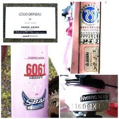 LOUIS GARNEAU　ルイガノ　47サイズ　変速　CHASSE MATT LITE PINKの画像