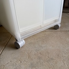 MUJI 収納ケース、キャスター付きの画像