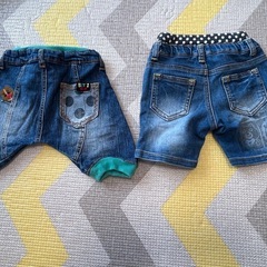 デニムズボン4枚の画像