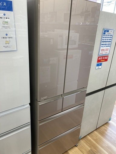 【トレファク高槻店】安心の6ヶ月間保証！取りに来れる方限定！MITSUBISHI（三菱）の6ドア冷蔵庫のご紹介です！