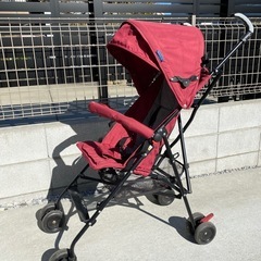 軽量 コンパクト 折りたたみ B型ベビーカー ベビーバギー ネビオ Nebioの画像