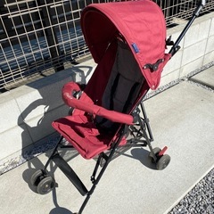 軽量 コンパクト 折りたたみ B型ベビーカー ベビーバギー ネビオ Nebioの画像