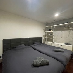 【セミダブル】ベッドフレームの画像