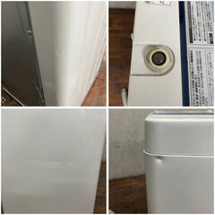 🔷🔶🔷ww5/31 Haier ハイアール 全自動洗濯機 JW-C45K 4.5kg 2017年製 動作確認済 中古 家電 洗濯機 ★直接引取歓迎◎🔷🔶🔷の画像