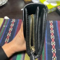coach長財布　　　　黒✖️ブラウンの画像