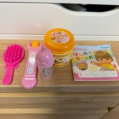 【豪華セット】メルちゃん＋ポケットメルちゃん＋くまさん回転寿司／すぐ遊べるおままごとセットの画像