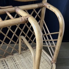 ・:*+.籐 ラタン製.:+ナチュラ マガジンラック 飾り棚の画像