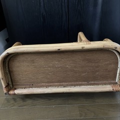 ・:*+.籐 ラタン製.:+ナチュラ マガジンラック 飾り棚の画像