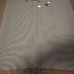 SPACHIO 袖無 ホワイト 未着用 試着可の画像